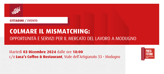 Colmare il Mismatching: Opportunità e Servizi per il Mercato del Lavoro a Modugno