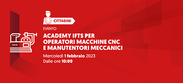 Foto ACADEMY IFTS per operatori macchine CNC e manutentori meccanici