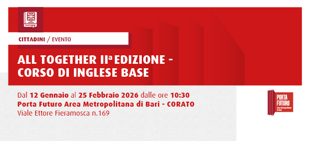 “ALL TOGETHER” 2° Edizione - CORSO DI INGLESE BASE