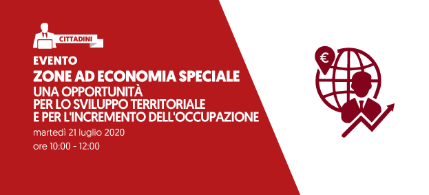 Foto Zone ad Economia Speciale - Una opportunità per lo sviluppo territoriale e per l’incremento dell’occupazione