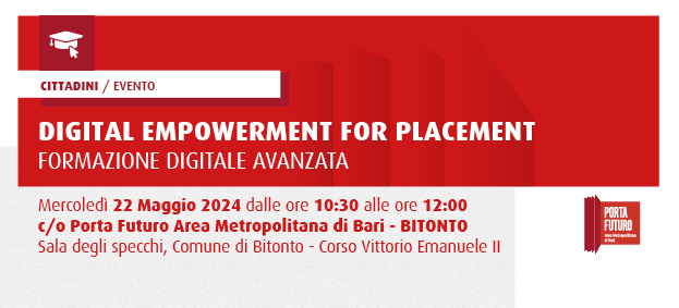 Digital Empowerment for Placement - formazione digitale avanzata