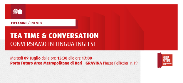 Foto TEA TIME&CONVERSATION - conversiamo in lingua inglese