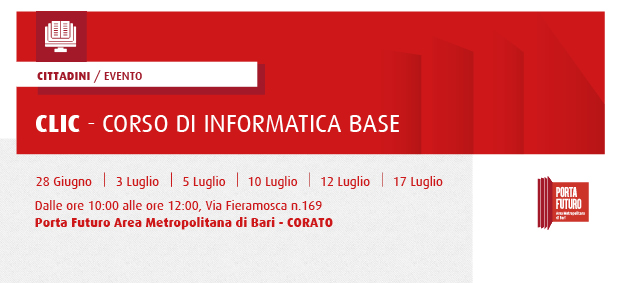 Foto CLIC - Corso di informatica base