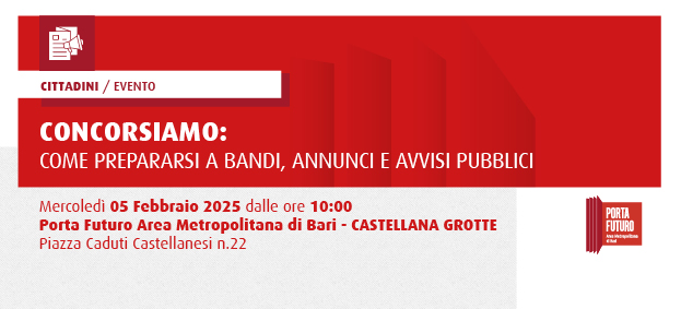 CONCORSIAMO: Come prepararsi a bandi, annunci e avvisi pubblici