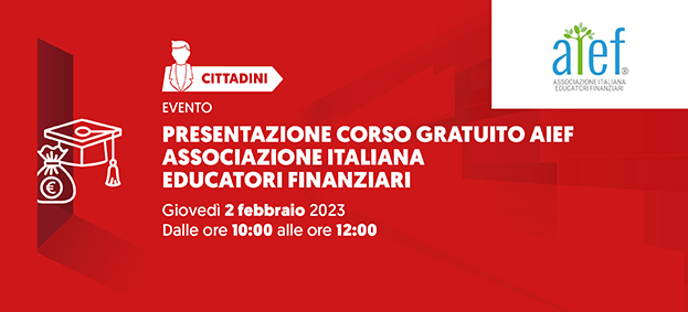 Foto Presentazione corso gratuito AIEF – Associazione Italiana Educatori Finanziari