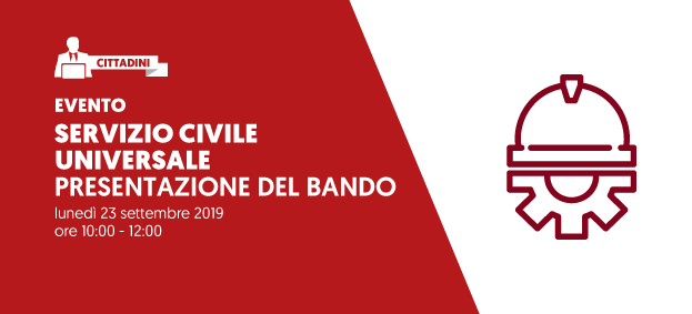 Foto SERVIZIO CIVILE UNIVERSALE – Presentazione del bando