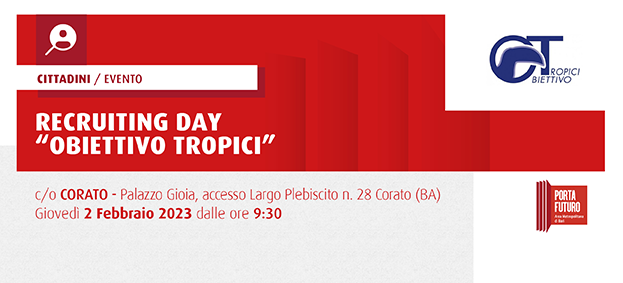 Foto Recruiting day “Obiettivo Tropici” - Corato