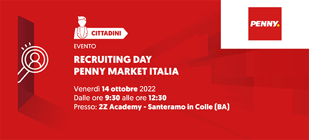Foto Recruiting day “Penny Market Italia” a Santermo in Colle (BA)