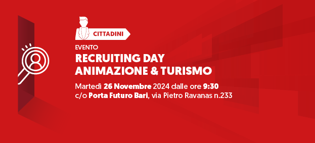 Foto Recruiting day “Animazione & Turismo” stagione 2024/25