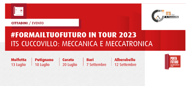 Foto #FORMAILTUOFUTURO IN TOUR - ITS CUCCOVILLO – MECCANICA E MECCATRONICA