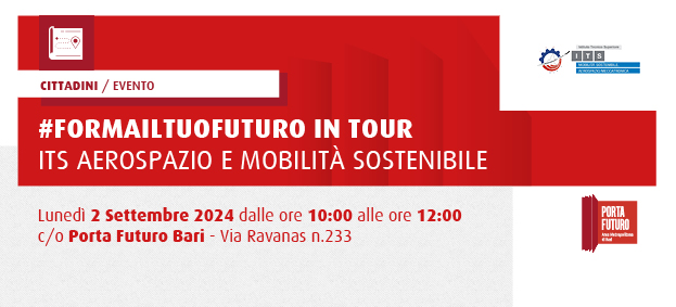 Foto ITS AEROSPAZIO E MOBILITA’ SOSTENIBILE - #formailtuofuturo2024