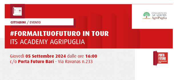 Foto ITS ACADEMY AGRIPUGLIA  - #formailtuofuturo2024