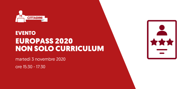 Foto EUROPASS 2020…NON SOLO CURRICULUM