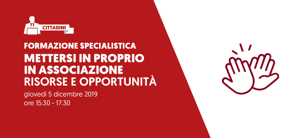 Foto Mettersi in proprio in ASSOCIAZIONE: risorse e opportunità