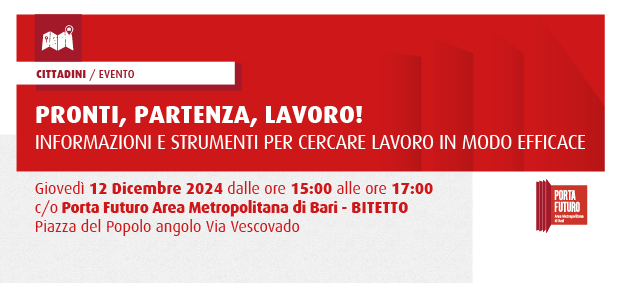 Pronti, partenza, lavoro! Informazioni e strumenti per cercare lavoro in modo più efficace