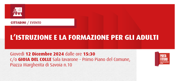 L’istruzione e la formazione per gli adulti