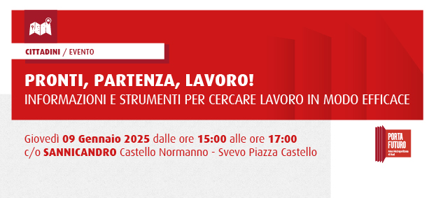 Pronti, partenza, lavoro! Informazioni e strumenti per cercare lavoro in modo più efficace