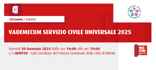 Vademecum Servizio Civile 2025