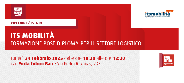 ITS MOBILITÀ - formazione post diploma per il settore logistico