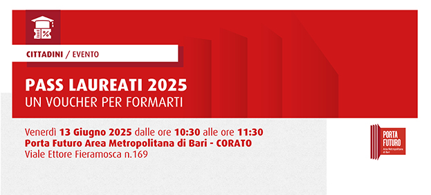 PASS LAUREATI 2025 : un voucher per formarti