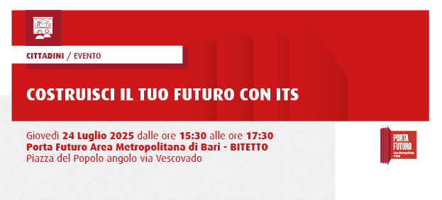 Costruisci il tuo futuro con ITS